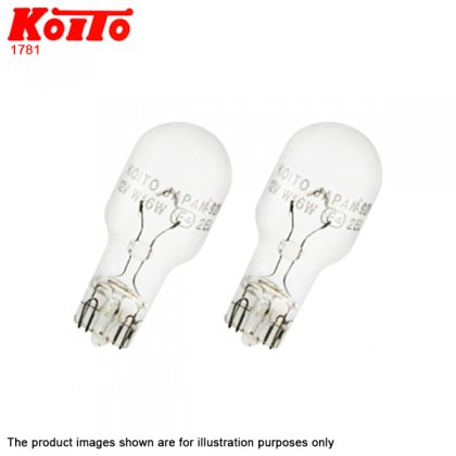 2pcs KOITO 1781 12V 16W T16 Tail Light Auto Lamp Bulb - Alza